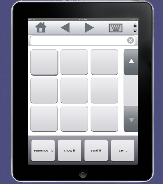 Padhanded Talker iPad App